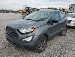 Salvage cars for sale at Hueytown, AL auction: 2021 Ford Ecosport S