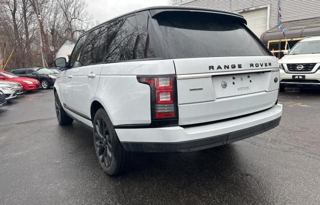 2017 Land Rover Range Rover Supercharged