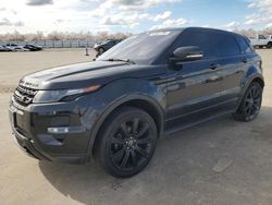 Salvage cars for sale from Copart Fresno, CA: 2013 Land Rover Range Rover Evoque Dynamic Premium