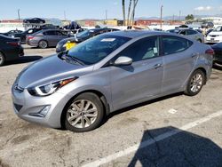 Salvage cars for sale from Copart Van Nuys, CA: 2015 Hyundai Elantra SE