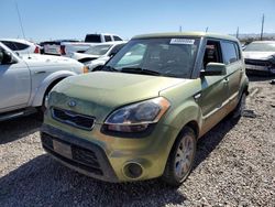 Salvage cars for sale from Copart Tucson, AZ: 2013 KIA Soul