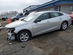 Salvage cars for sale from Copart Mcfarland, WI: 2018 Chevrolet Malibu LS