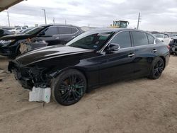 Infiniti salvage cars for sale: 2021 Infiniti Q50 Sensory