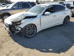 Salvage cars for sale at Bowmanville, ON auction: 2016 Infiniti Q50 RED Sport 400