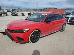Salvage cars for sale at Homestead, FL auction: 2022 Honda Civic Sport