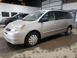 Salvage cars for sale at Blaine, MN auction: 2005 Toyota Sienna CE