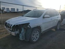 Salvage cars for sale at North Las Vegas, NV auction: 2018 Jeep Cherokee Latitude Plus