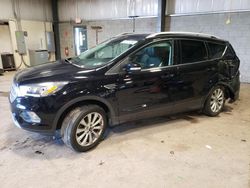 Salvage cars for sale from Copart Chalfont, PA: 2017 Ford Escape Titanium