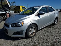 Chevrolet Sonic LS salvage cars for sale: 2012 Chevrolet Sonic LS