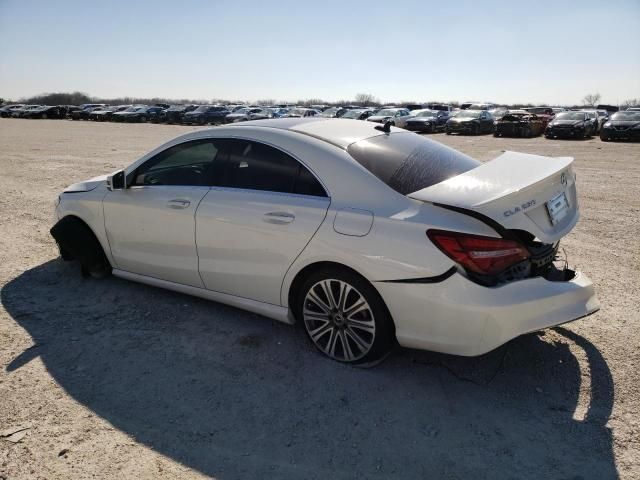 2018 Mercedes-Benz CLA 250