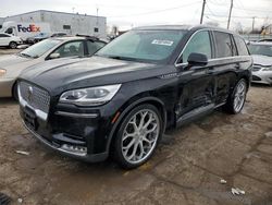 Lincoln Aviator salvage cars for sale: 2020 Lincoln Aviator Reserve