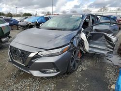 Salvage cars for sale from Copart Sacramento, CA: 2020 Nissan Sentra SR