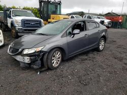 Honda salvage cars for sale: 2013 Honda Civic EX