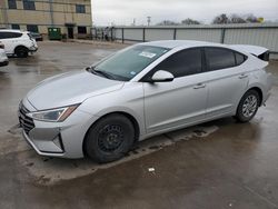 Salvage cars for sale at Wilmer, TX auction: 2019 Hyundai Elantra SE