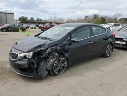 Salvage cars for sale at Florence, MS auction: 2015 KIA Forte EX