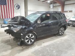 Salvage cars for sale at Leroy, NY auction: 2018 Subaru Forester 2.5I Premium