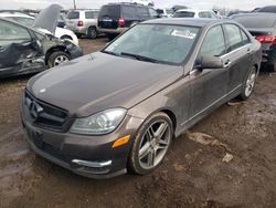 2013 Mercedes-Benz C 250 en venta en Elgin, IL