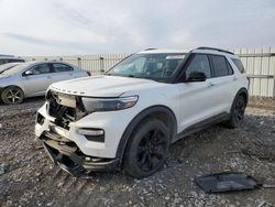 Ford Explorer st salvage cars for sale: 2020 Ford Explorer ST