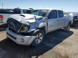 Salvage trucks for sale at Tucson, AZ auction: 2005 Toyota Tacoma Double Cab Prerunner Long BED