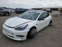 Salvage cars for sale at Madisonville, TN auction: 2022 Tesla Model 3