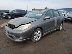 Salvage cars for sale from Copart Woodhaven, MI: 2006 Toyota Corolla Matrix XR