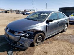 Salvage cars for sale from Copart Colorado Springs, CO: 2014 Volkswagen Jetta Base