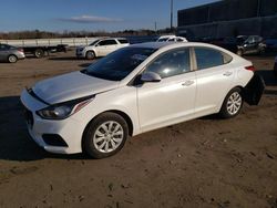 Salvage cars for sale from Copart Fredericksburg, VA: 2019 Hyundai Accent SE