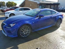 Salvage cars for sale at Vallejo, CA auction: 2016 Lexus RC 350