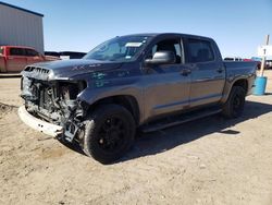 Salvage trucks for sale at Amarillo, TX auction: 2017 Toyota Tundra Crewmax SR5