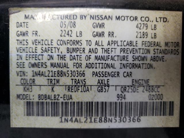 2008 Nissan Altima 2.5