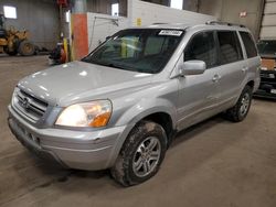 Salvage cars for sale at Blaine, MN auction: 2005 Honda Pilot EX