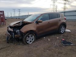 Salvage cars for sale at Elgin, IL auction: 2019 KIA Sportage LX