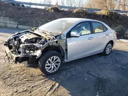 Salvage cars for sale at Marlboro, NY auction: 2018 Toyota Corolla L