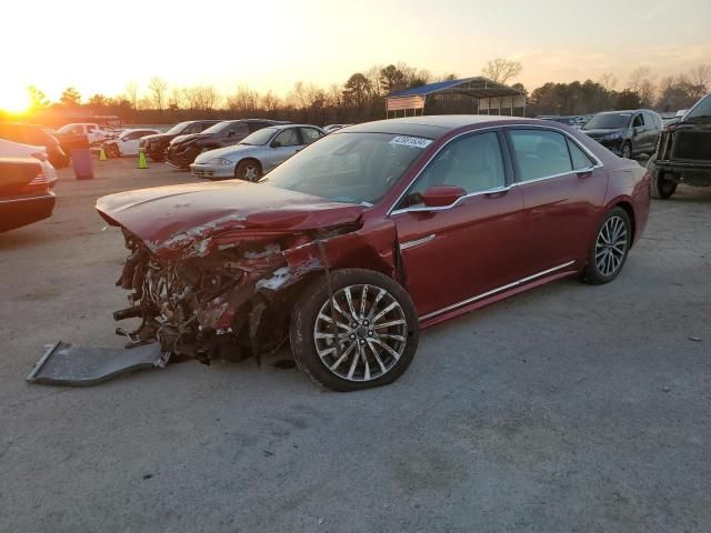 2017 Lincoln Continental Select