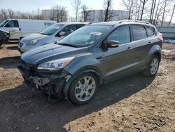 Salvage cars for sale from Copart Central Square, NY: 2016 Ford Escape Titanium