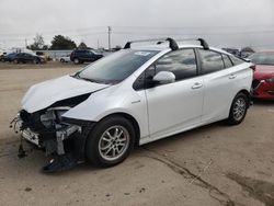 Toyota Prius salvage cars for sale: 2021 Toyota Prius LE