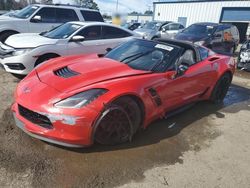 Chevrolet Corvette salvage cars for sale: 2018 Chevrolet Corvette Grand Sport 1LT