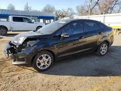 Salvage cars for sale at Wichita, KS auction: 2015 Ford Fiesta SE