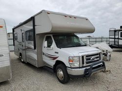 Salvage cars for sale from Copart Haslet, TX: 2014 Ford Econoline E350 Super Duty Cutaway Van