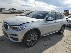 BMW x3 xdrive30i salvage cars for sale: 2021 BMW X3 XDRIVE30I