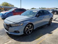 Honda Accord Sport salvage cars for sale: 2022 Honda Accord Sport