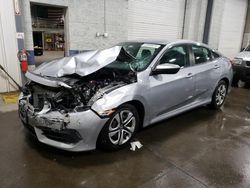 Salvage cars for sale at Ham Lake, MN auction: 2017 Honda Civic LX