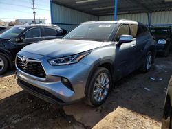 Salvage cars for sale at Colorado Springs, CO auction: 2022 Toyota Highlander Limited