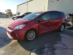 Salvage cars for sale at Haslet, TX auction: 2014 Toyota Prius V