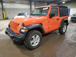 Jeep salvage cars for sale: 2020 Jeep Wrangler Sport