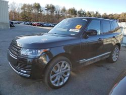 Salvage cars for sale from Copart Exeter, RI: 2015 Land Rover Range Rover Supercharged