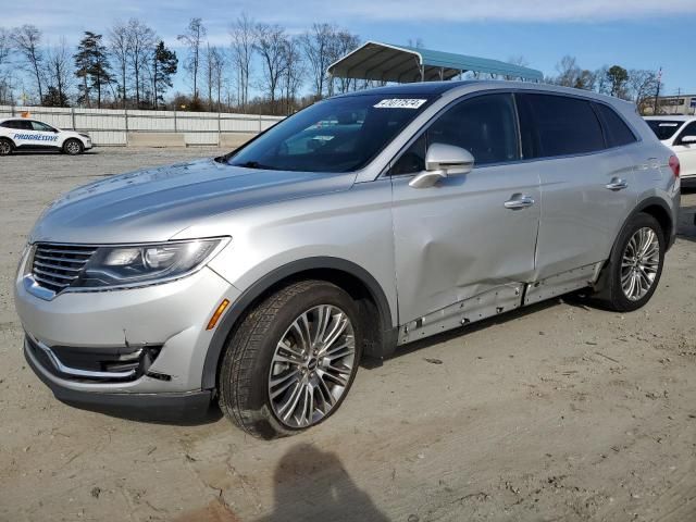 2018 Lincoln MKX Reserve