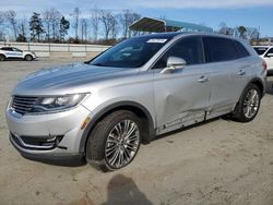 Salvage cars for sale from Copart Spartanburg, SC: 2018 Lincoln MKX Reserve