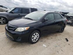 Salvage cars for sale from Copart San Antonio, TX: 2011 Toyota Corolla Base