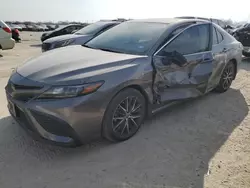 Salvage cars for sale at San Antonio, TX auction: 2021 Toyota Camry SE